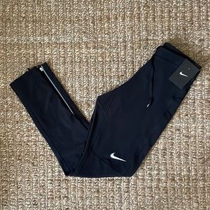 NWT Men’s Nike Filament Team Running Tights/Pants Black Small